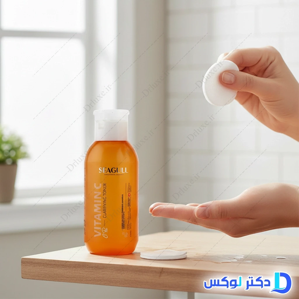 تونر روشن کننده ویتامین C سی گل 250 میلی لیتر